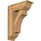 Ekena Millwork Westlake Traditional Rough Sawn Bracket w/ Offset Brace, Western Red Cedar, 8"W x 22"D x 30"H BKT0806X22X30WTL01RWR - alternate 1